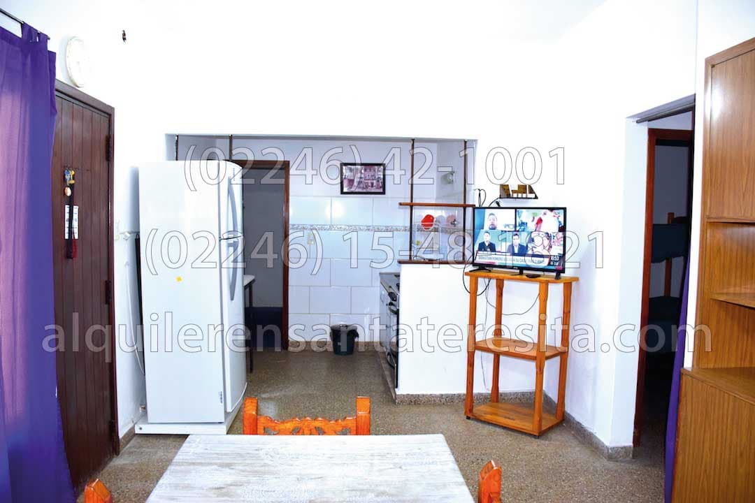 Comedor y cocina de Alquiler en Santa Teresita