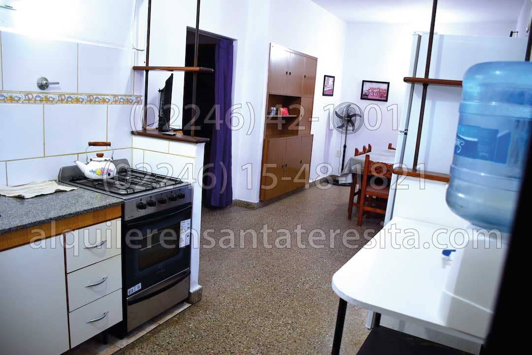 Cocina y comedor de Alquiler en Santa Teresita