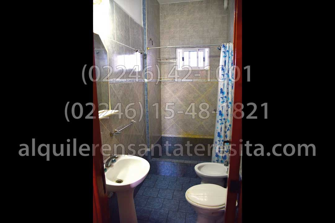 Baño de Alquiler en Santa Teresita